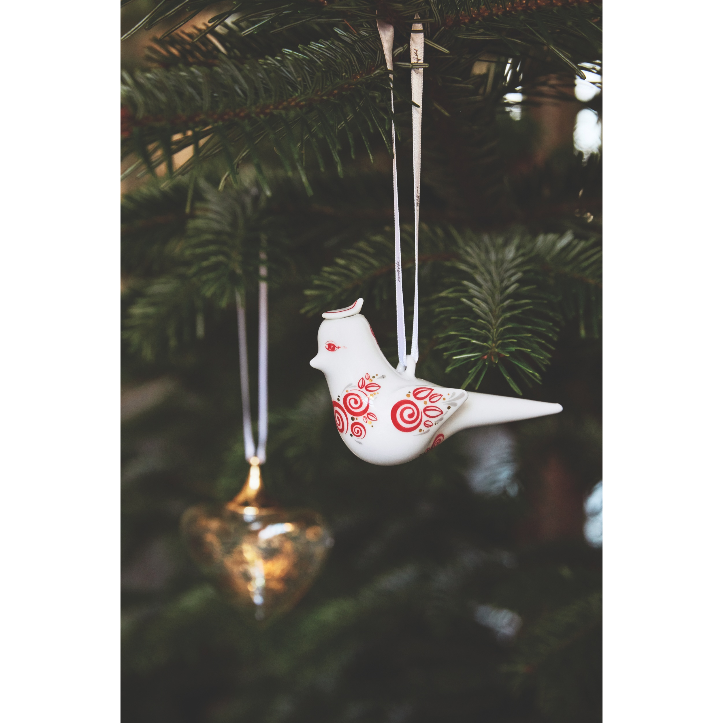 Bjørn Wiinblad Christmas Vogel Rot, 7,5cm - Neuheit-Figur-Bjørn Wiinblad-5709513570189-57018-BJO-EXPIRED-inwohn