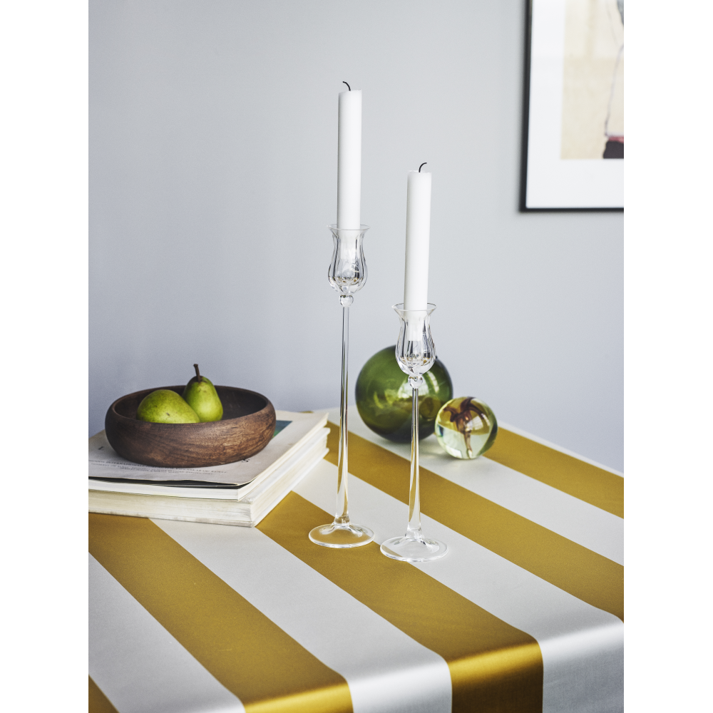 Bjørn Wiinblad Kerzenständer Tulip, Klar, 18 cm-Leuchter-Bjørn Wiinblad-5709513565024-56502-BJO-inwohn