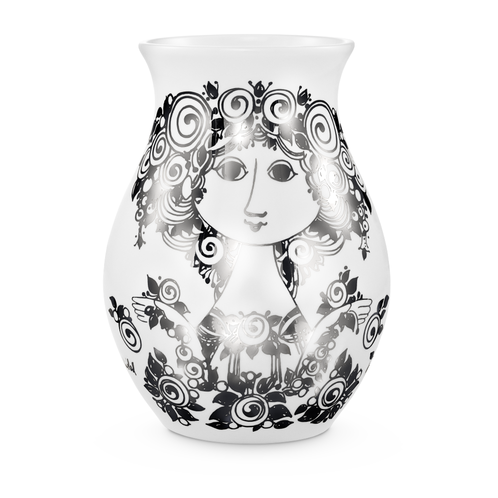 Bjørn Wiinblad Vase Rosalinde, Silber-Vase-Bjørn Wiinblad-5709513552734-55273-BJO-EXPIRED-inwohn