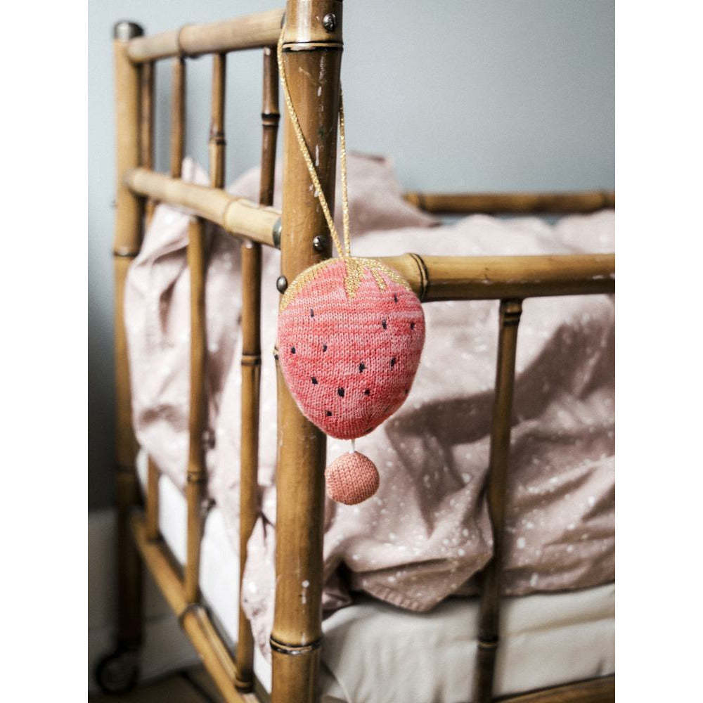 Ferm Living Fruiticana Musikmobile, Strawberry-Mobile Baby Spieluhr-Ferm Living-5704723016526-8383-FER-EXPIRED-inwohn