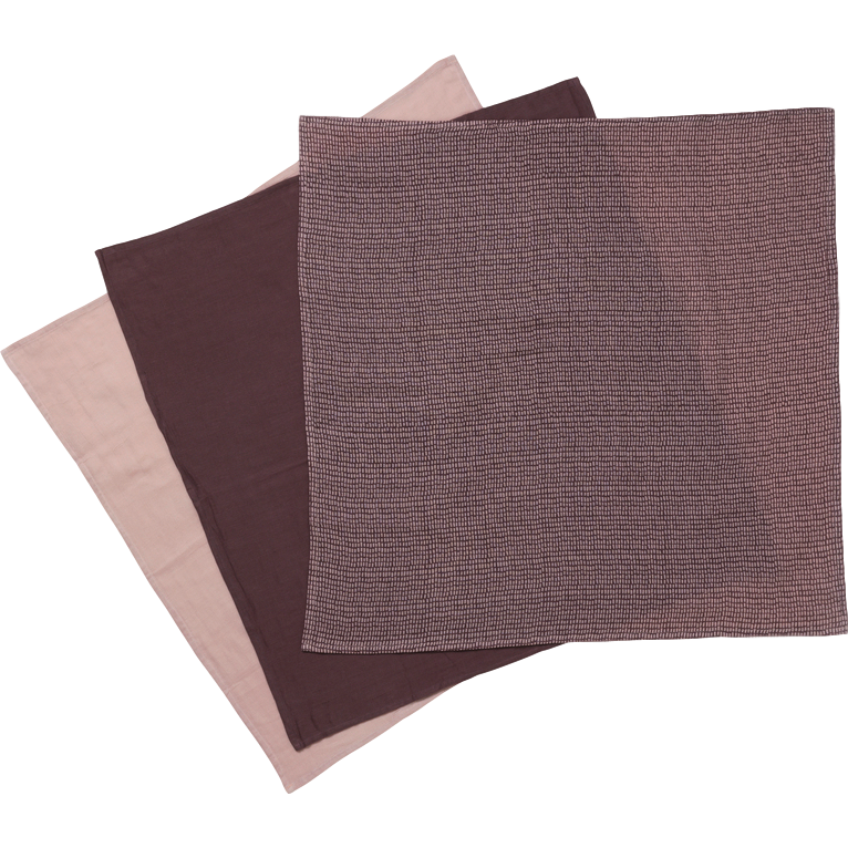 Ferm Living Muslin Squares Stoffwindeln Taupe Sticks, 3 stk.-Stoffwindeln-Ferm Living-5704723013655-8197-FER-EXPIRED-inwohn