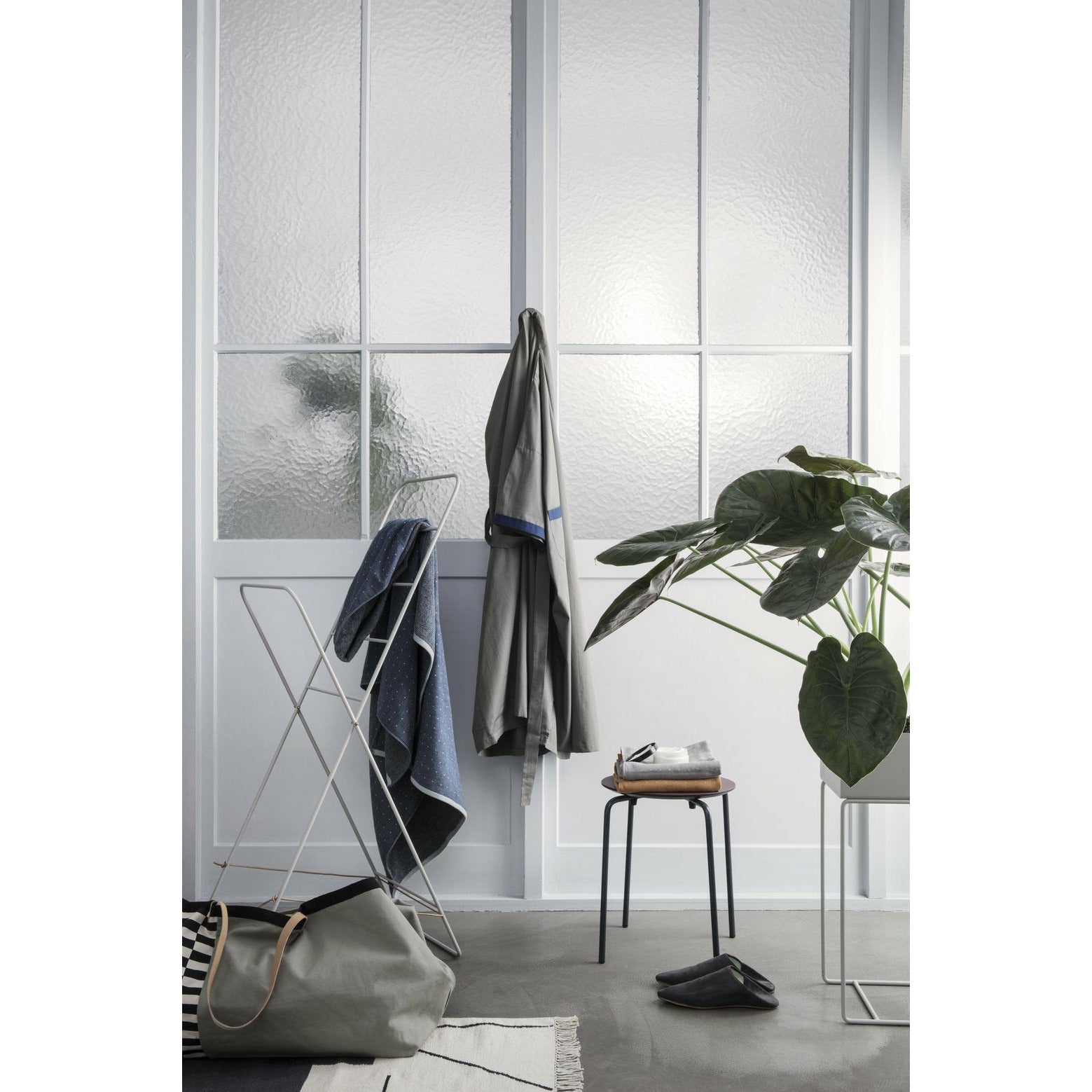 Ferm Living Sento Badetuch, Grey-Badetextilien-Ferm Living-5704723010883-5618-FER-EXPIRED-inwohn