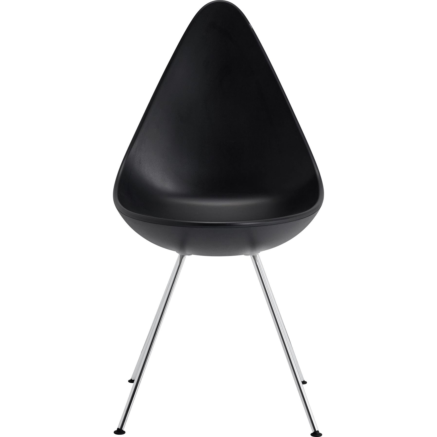 Fritz Hansen The Drop Chair Plastic, Black