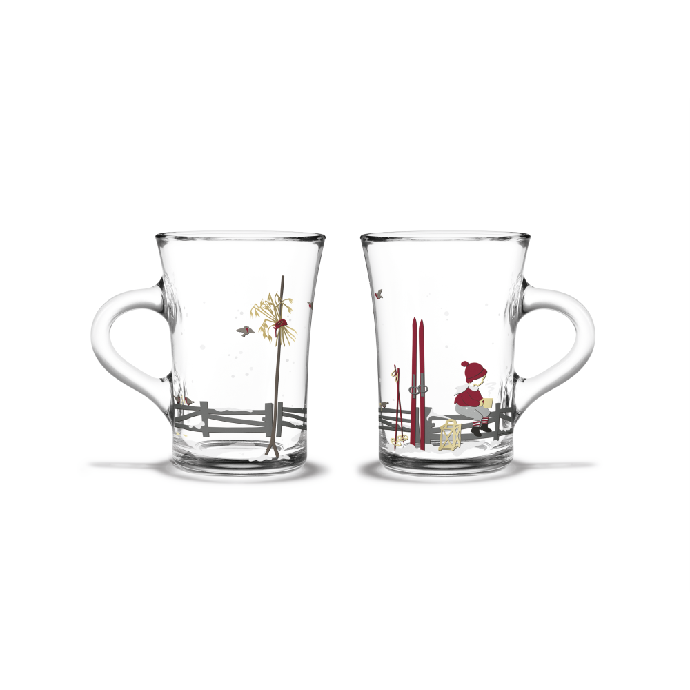 Holmegaard Christmas Weihnacht Hotdrink Glas 2019 24cl, 2Stck.-Trinkglas-Holmegaard-5706422103446-UDGÅET-4800606-HOL-UDGÅET-inwohn