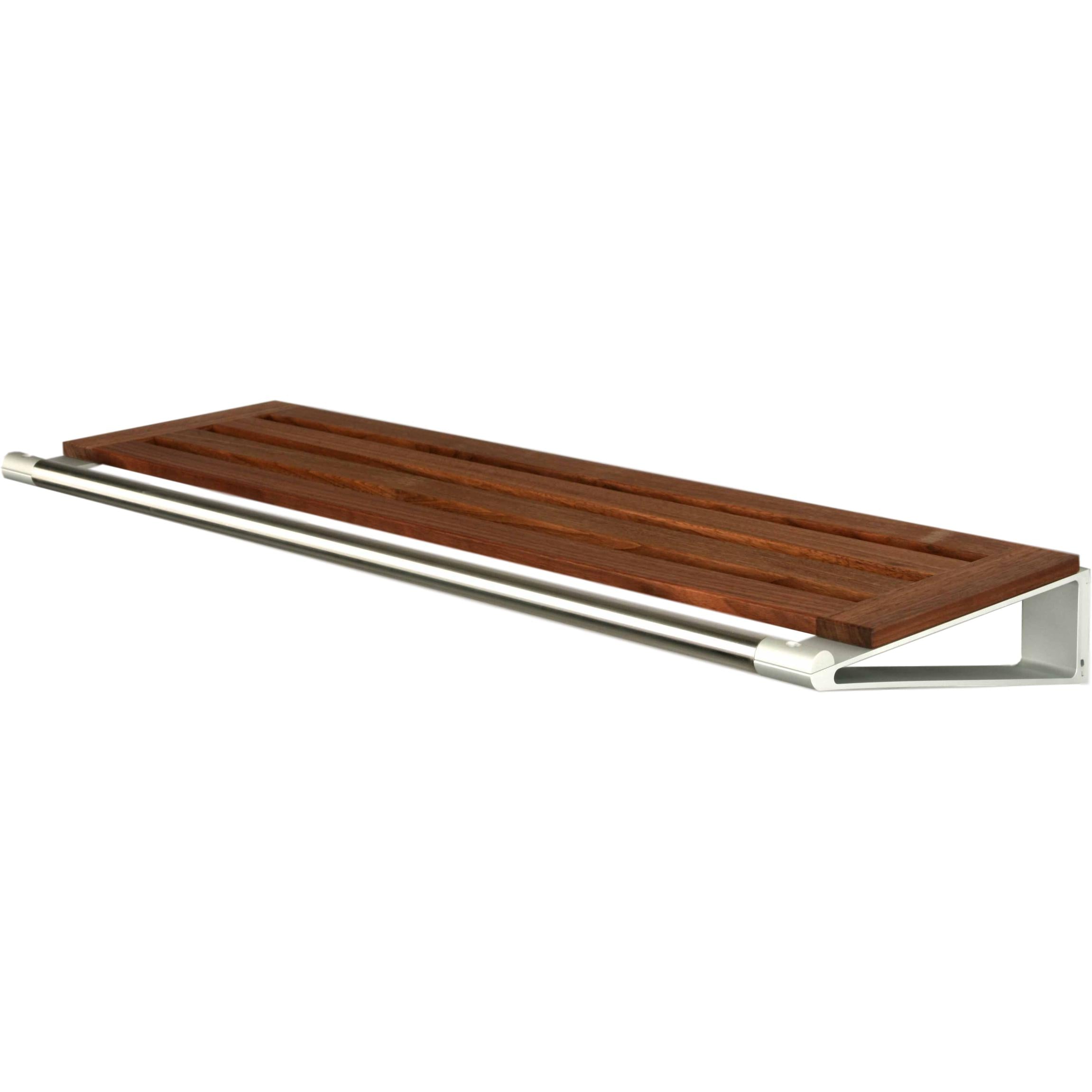 Loca Knax Hat Shelf 60 Cm, Walnut/Grey