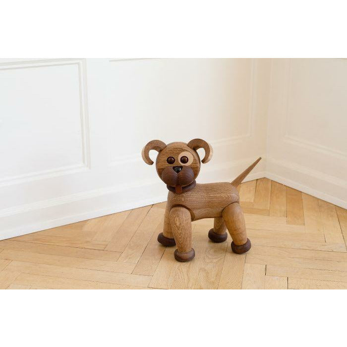 Spring Copenhagen Happy Dog Holzfigur, Groß-Figur-Spring Copenhagen-5713487055405-2029-SPR-inwohn